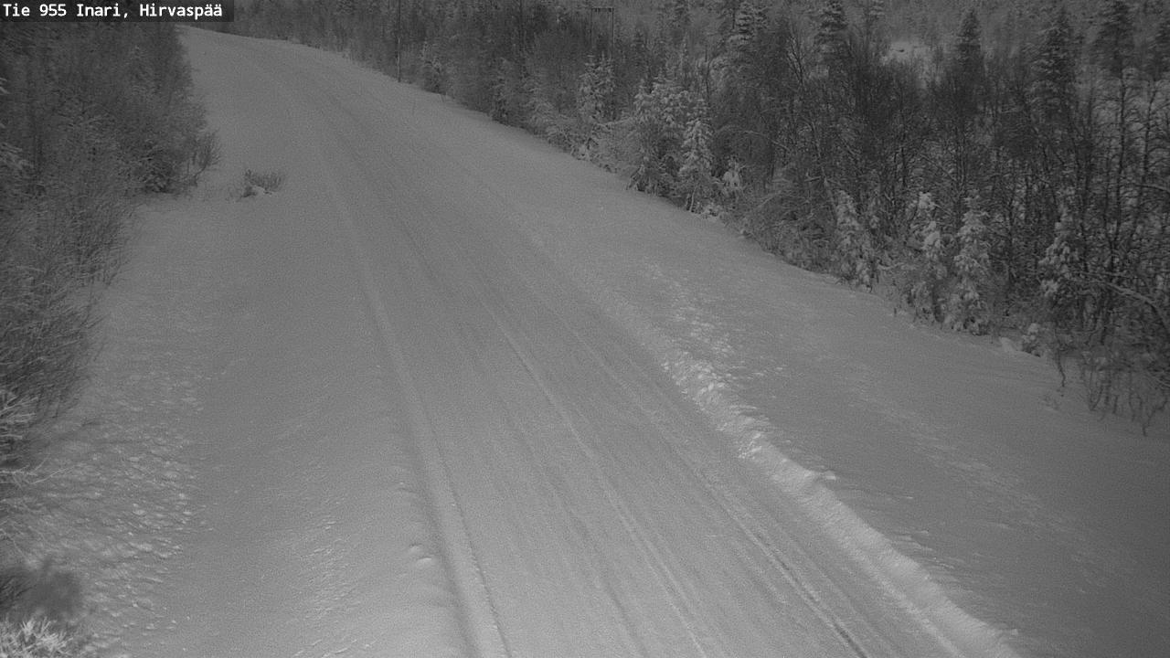 Kelikamerat Kuva Tie 955 Inari, Hirvaspää, Inari, Lappi