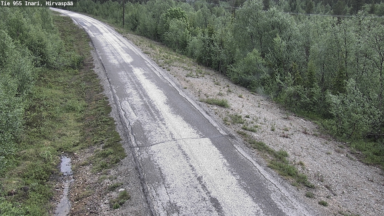 Kelikamerat Kuva Tie 955 Inari, Hirvaspää, Inari, Lappi