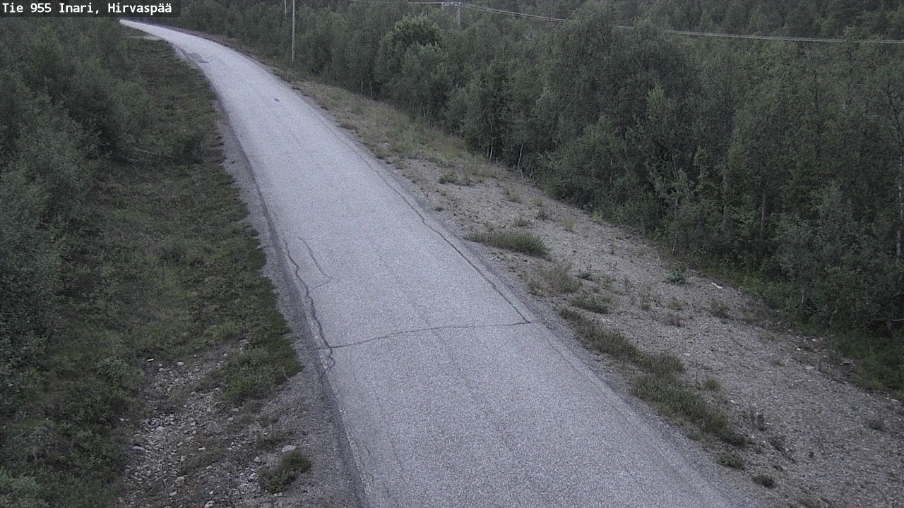 Kelikamerat Kuva Tie 955 Inari, Hirvaspää, Inari, Lappi
