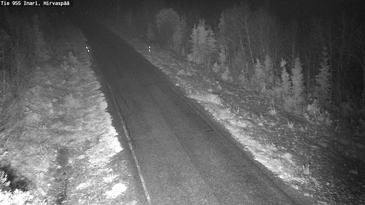 Kelikamerat Kuva Tie 955 Inari, Hirvaspää, Inari, Lappi