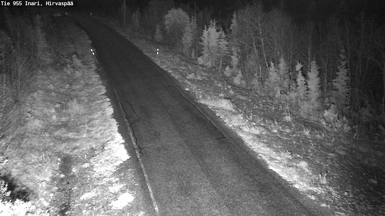 Kelikamerat Kuva Tie 955 Inari, Hirvaspää, Inari, Lappi