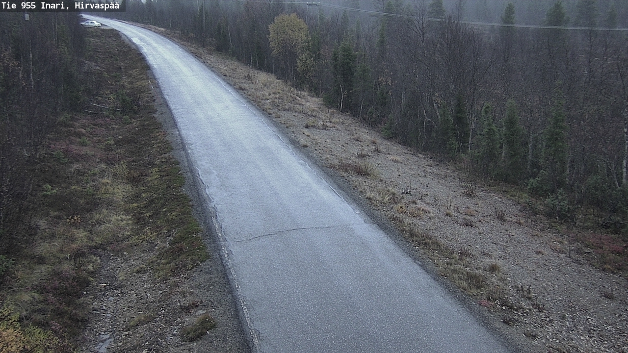 Kelikamerat Kuva Tie 955 Inari, Hirvaspää, Inari, Lappi