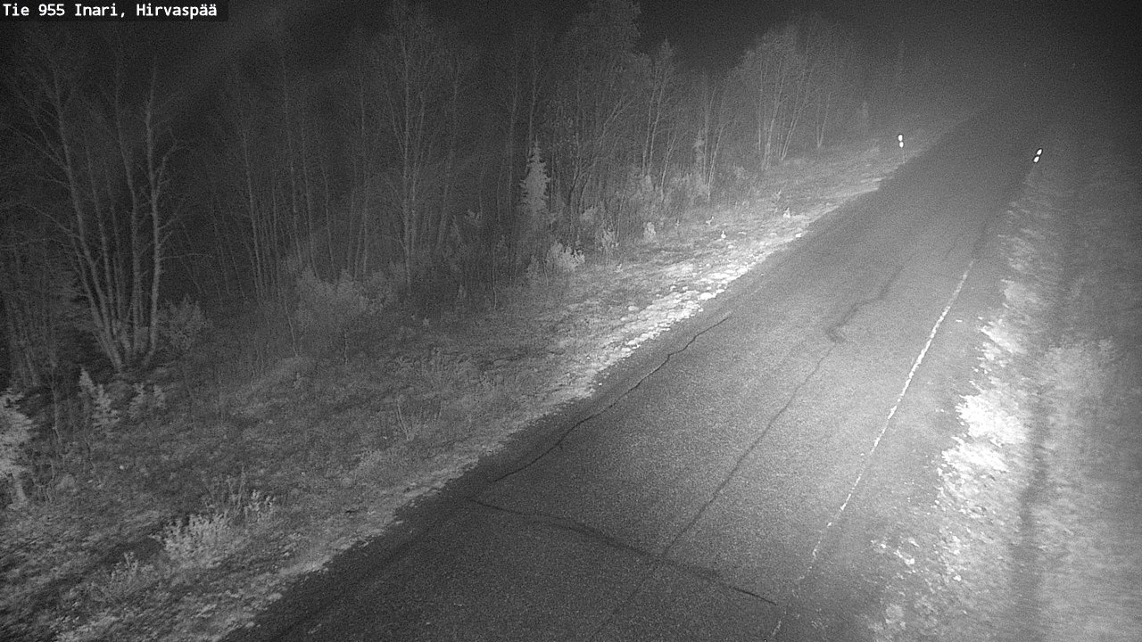 Kelikamerat Kuva Tie 955 Inari, Hirvaspää, Inari, Lappi