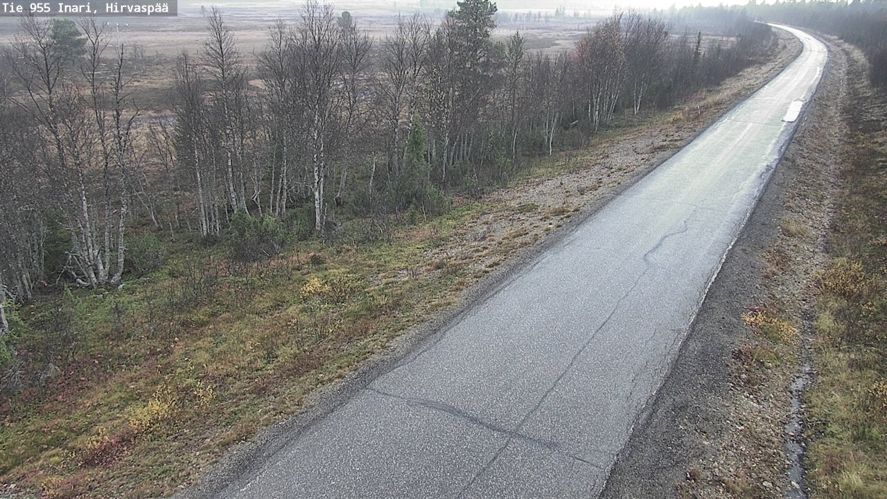Kelikamerat Kuva Tie 955 Inari, Hirvaspää, Inari, Lappi