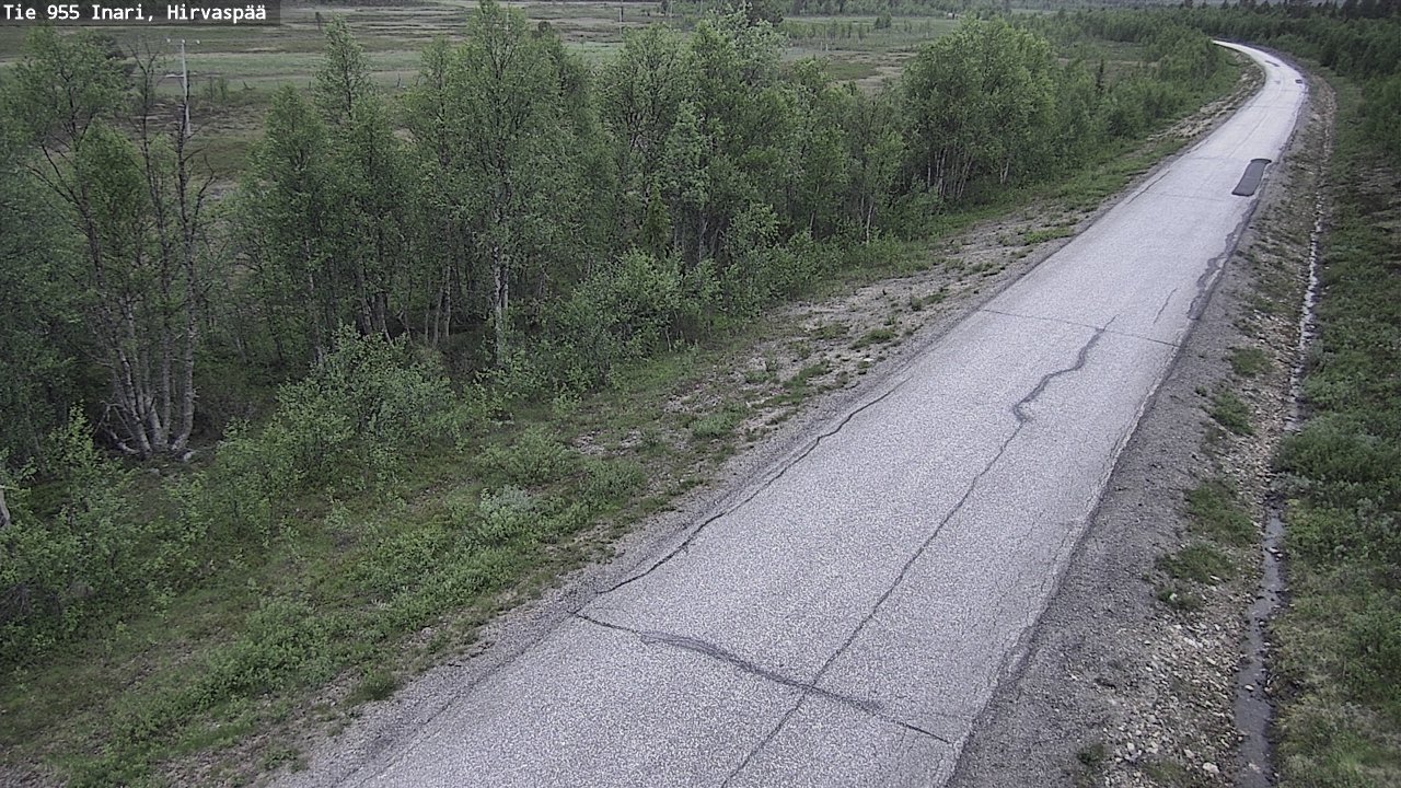 Kelikamerat Kuva Tie 955 Inari, Hirvaspää, Inari, Lappi
