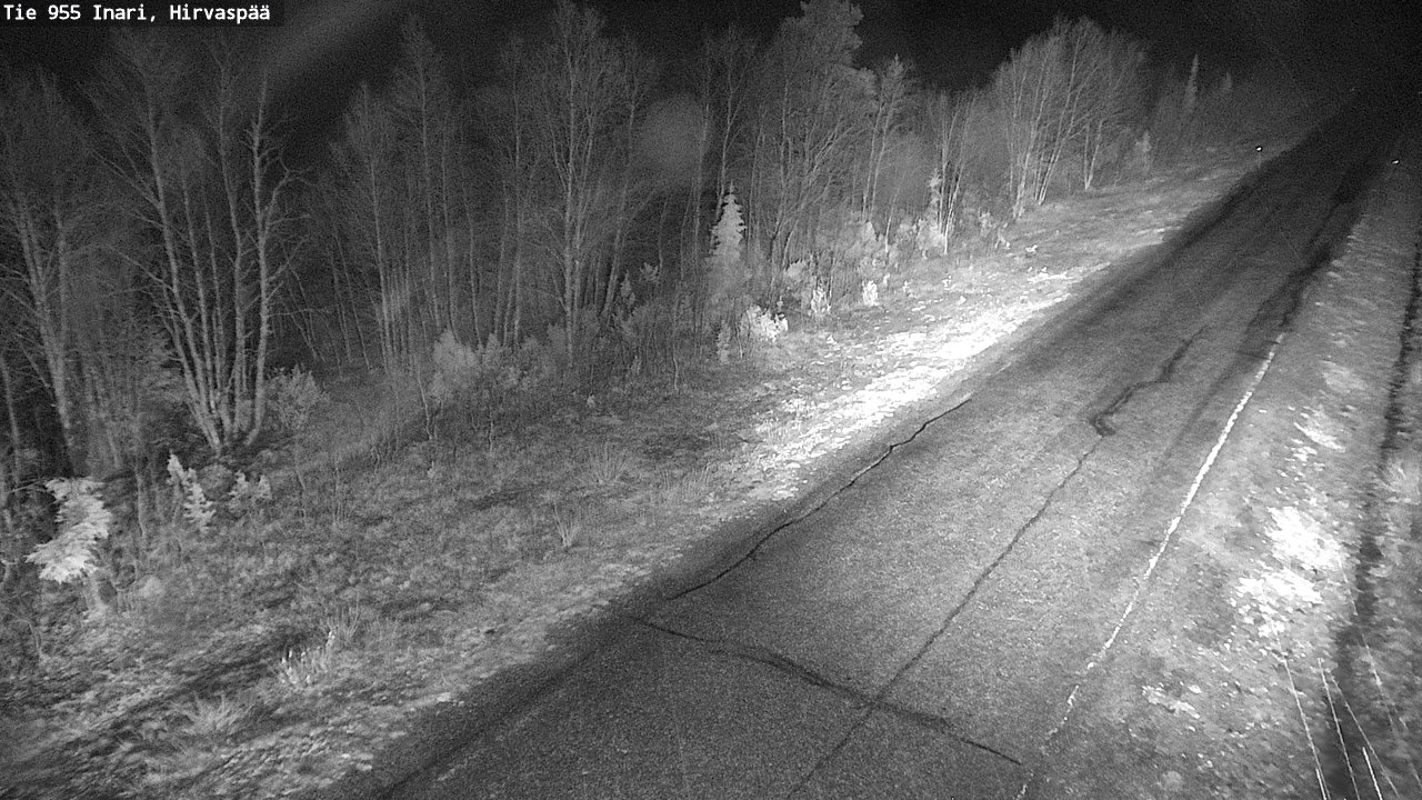 Kelikamerat Kuva Tie 955 Inari, Hirvaspää, Inari, Lappi