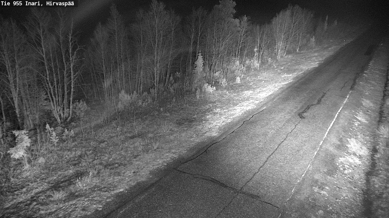 Kelikamerat Kuva Tie 955 Inari, Hirvaspää, Inari, Lappi