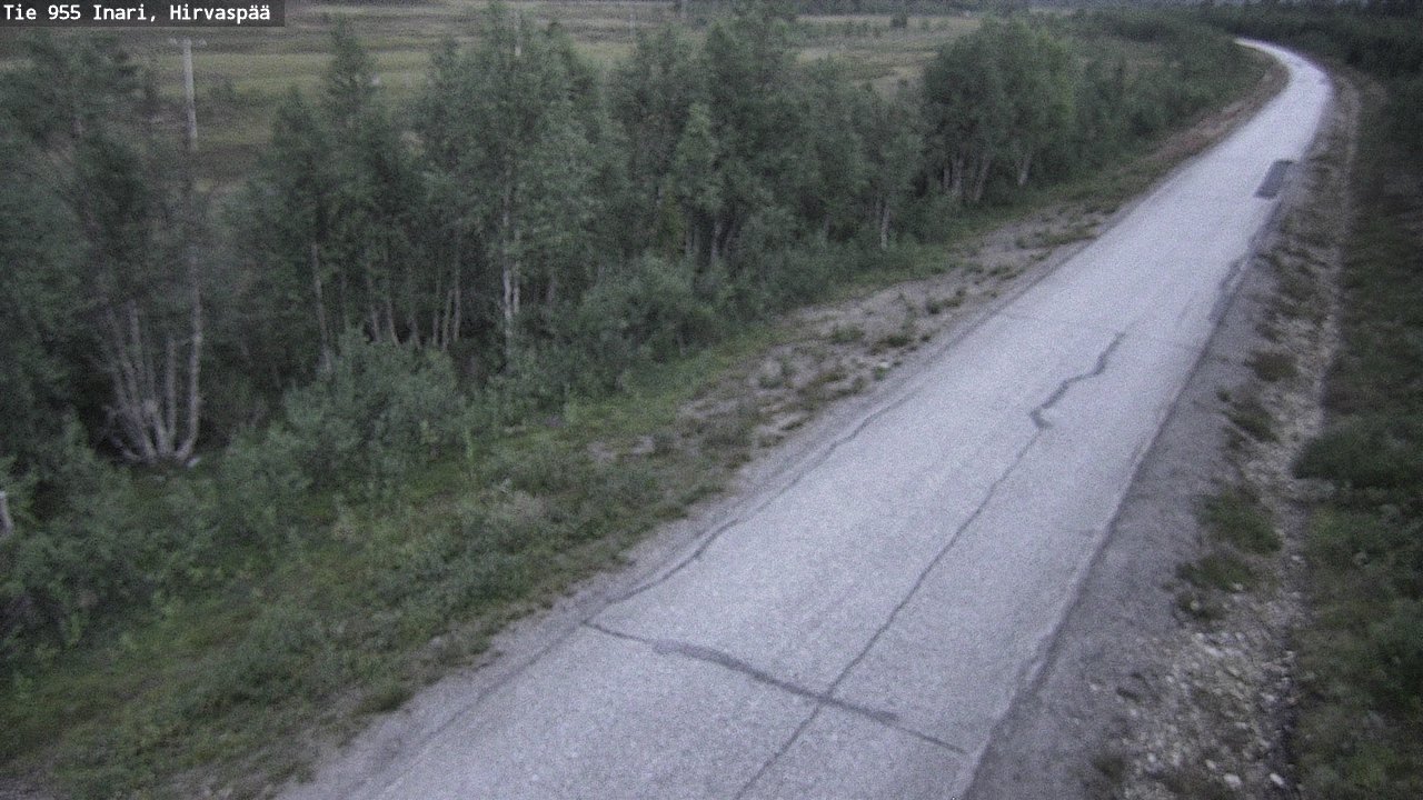 Kelikamerat Kuva Tie 955 Inari, Hirvaspää, Inari, Lappi