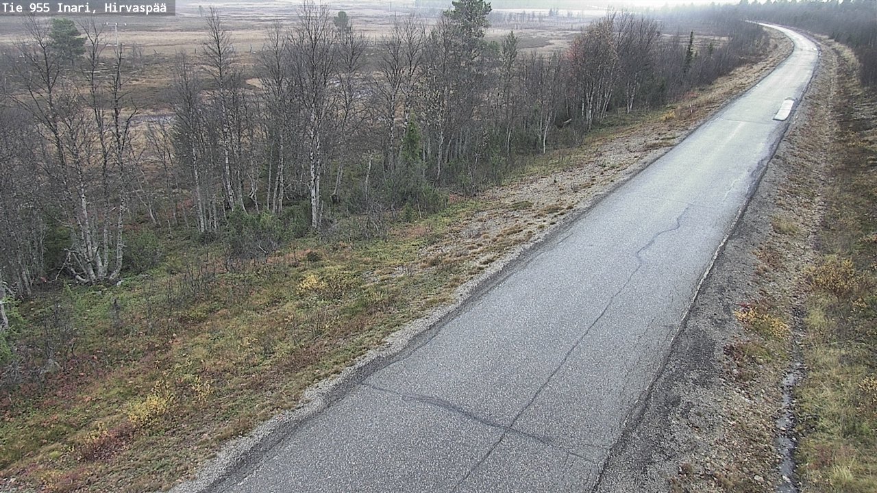 Kelikamerat Kuva Tie 955 Inari, Hirvaspää, Inari, Lappi