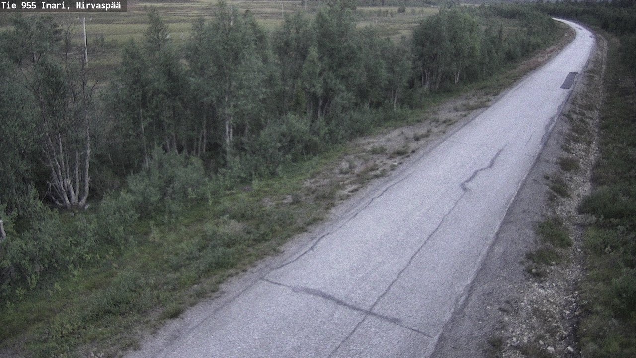 Kelikamerat Kuva Tie 955 Inari, Hirvaspää, Inari, Lappi