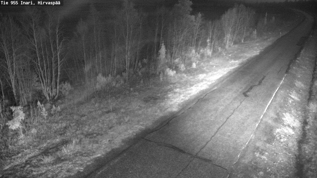 Kelikamerat Kuva Tie 955 Inari, Hirvaspää, Inari, Lappi