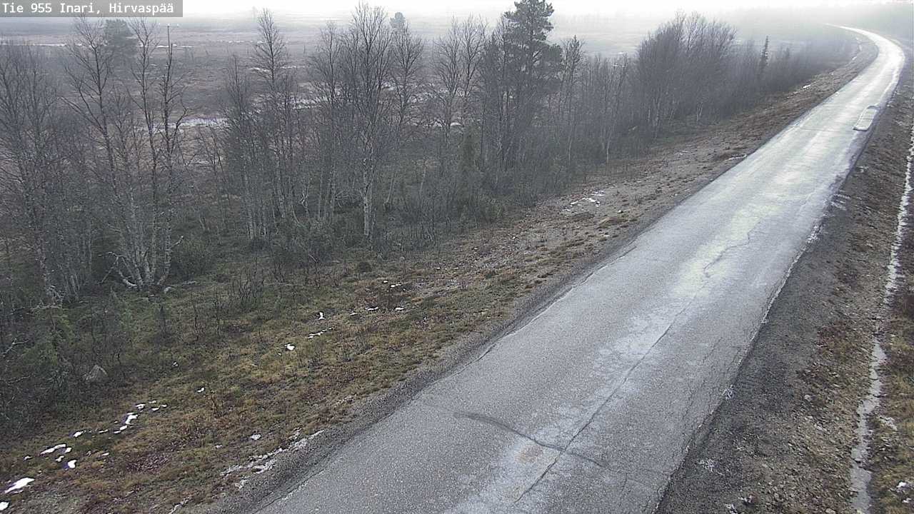 Kelikamerat Kuva Tie 955 Inari, Hirvaspää, Inari, Lappi