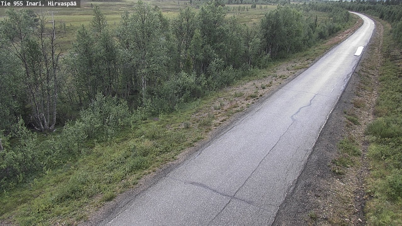 Weather Camera Image Väg 955 Enare, Hirvaspää, Inari, Lappi