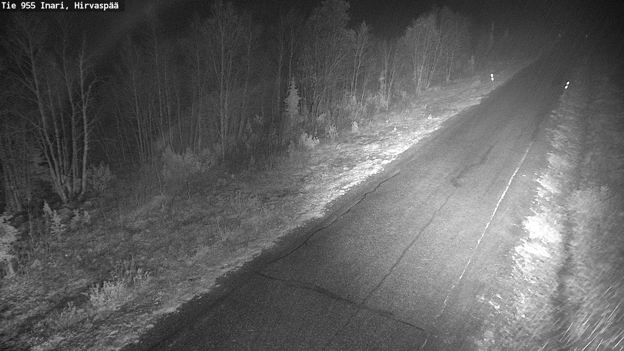 Kelikamerat Kuva Tie 955 Inari, Hirvaspää, Inari, Lappi