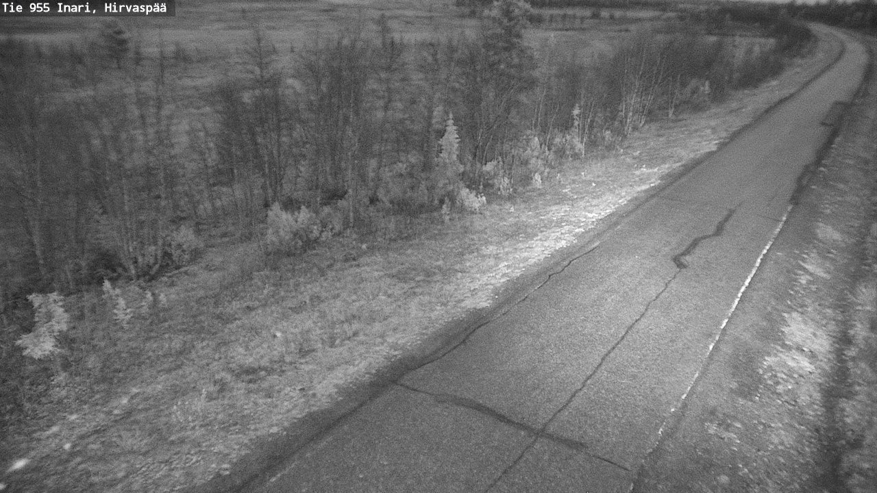 Kelikamerat Kuva Tie 955 Inari, Hirvaspää, Inari, Lappi