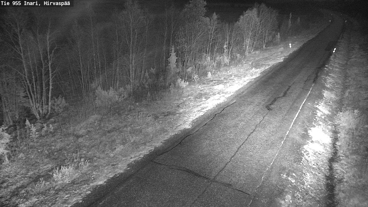 Kelikamerat Kuva Tie 955 Inari, Hirvaspää, Inari, Lappi