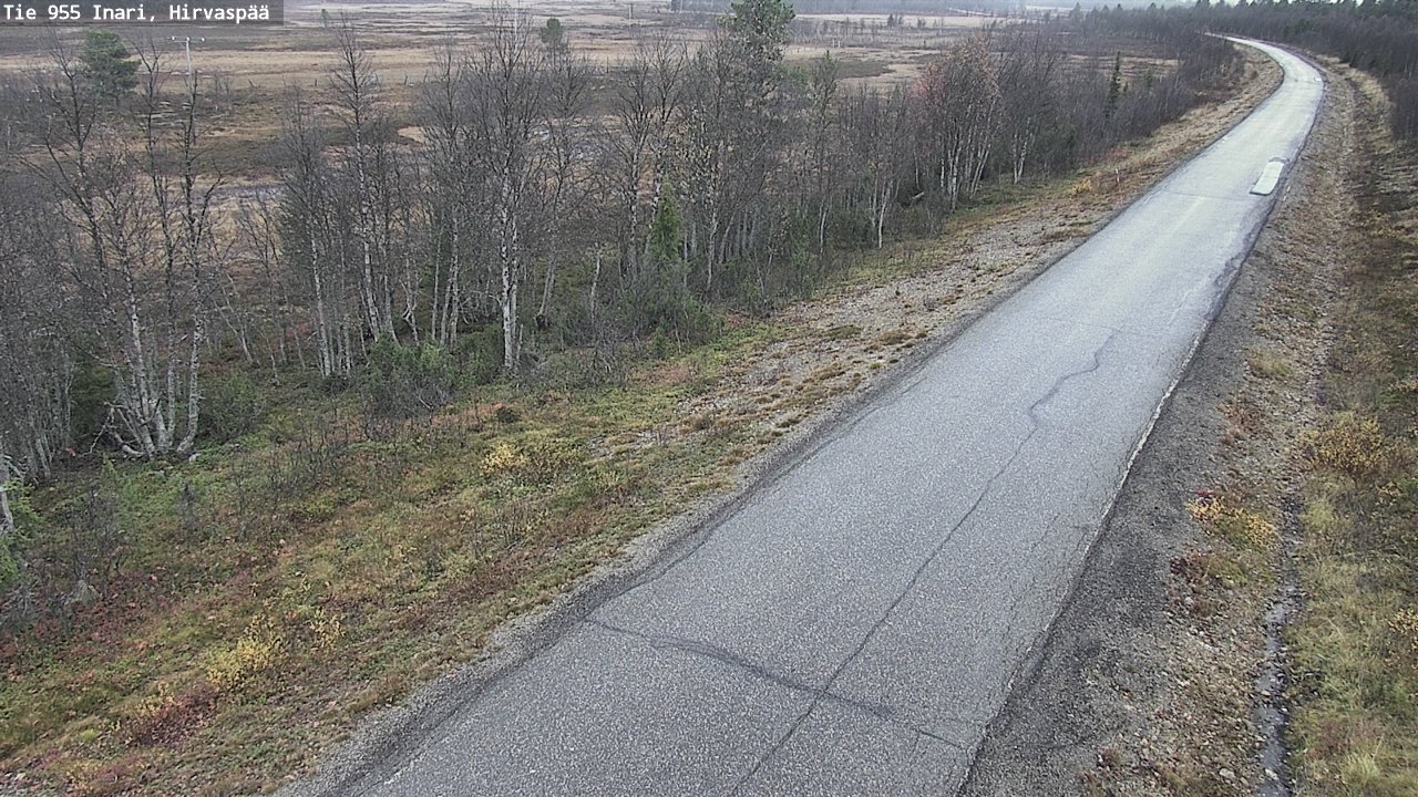 Kelikamerat Kuva Tie 955 Inari, Hirvaspää, Inari, Lappi