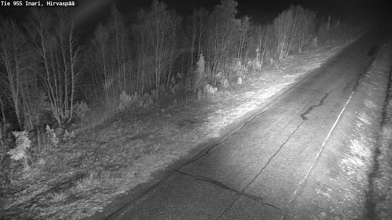 Kelikamerat Kuva Tie 955 Inari, Hirvaspää, Inari, Lappi