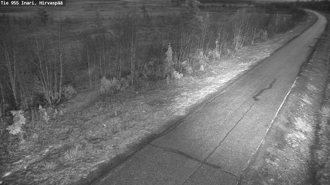 Kelikamerat Kuva Tie 955 Inari, Hirvaspää, Inari, Lappi