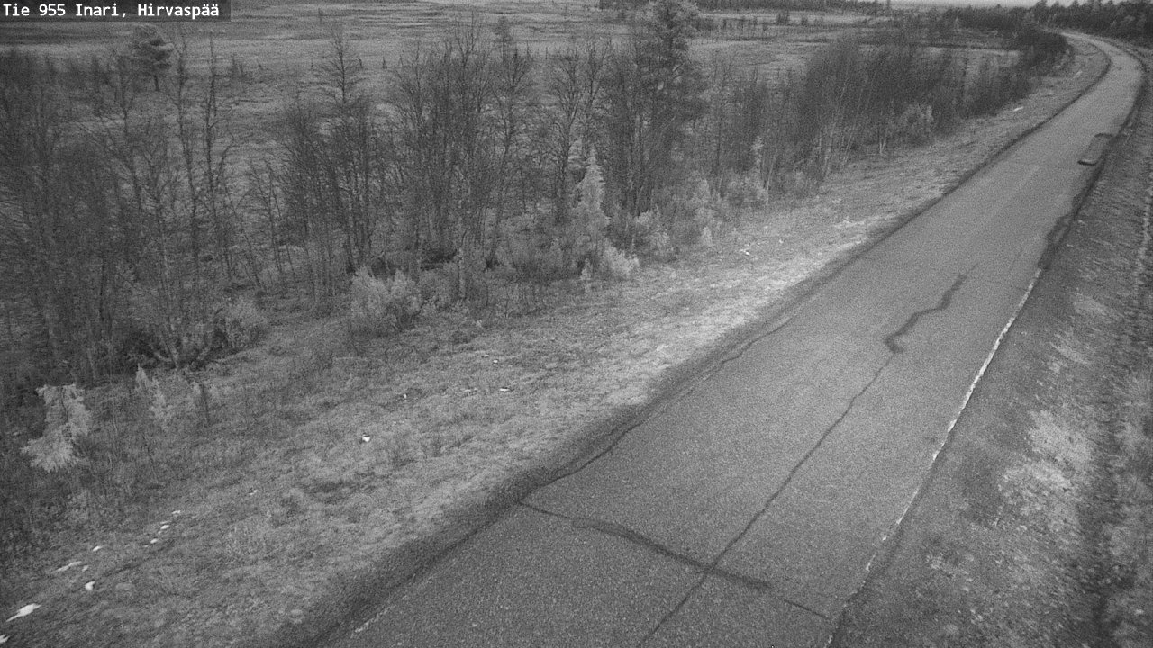 Kelikamerat Kuva Tie 955 Inari, Hirvaspää, Inari, Lappi