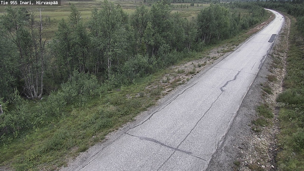 Kelikamerat Kuva Tie 955 Inari, Hirvaspää, Inari, Lappi