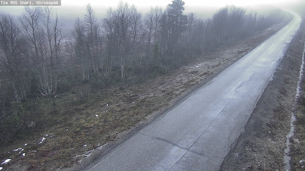 Kelikamerat Kuva Tie 955 Inari, Hirvaspää, Inari, Lappi