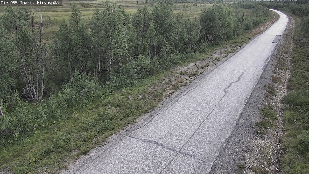 Kelikamerat Kuva Tie 955 Inari, Hirvaspää, Inari, Lappi
