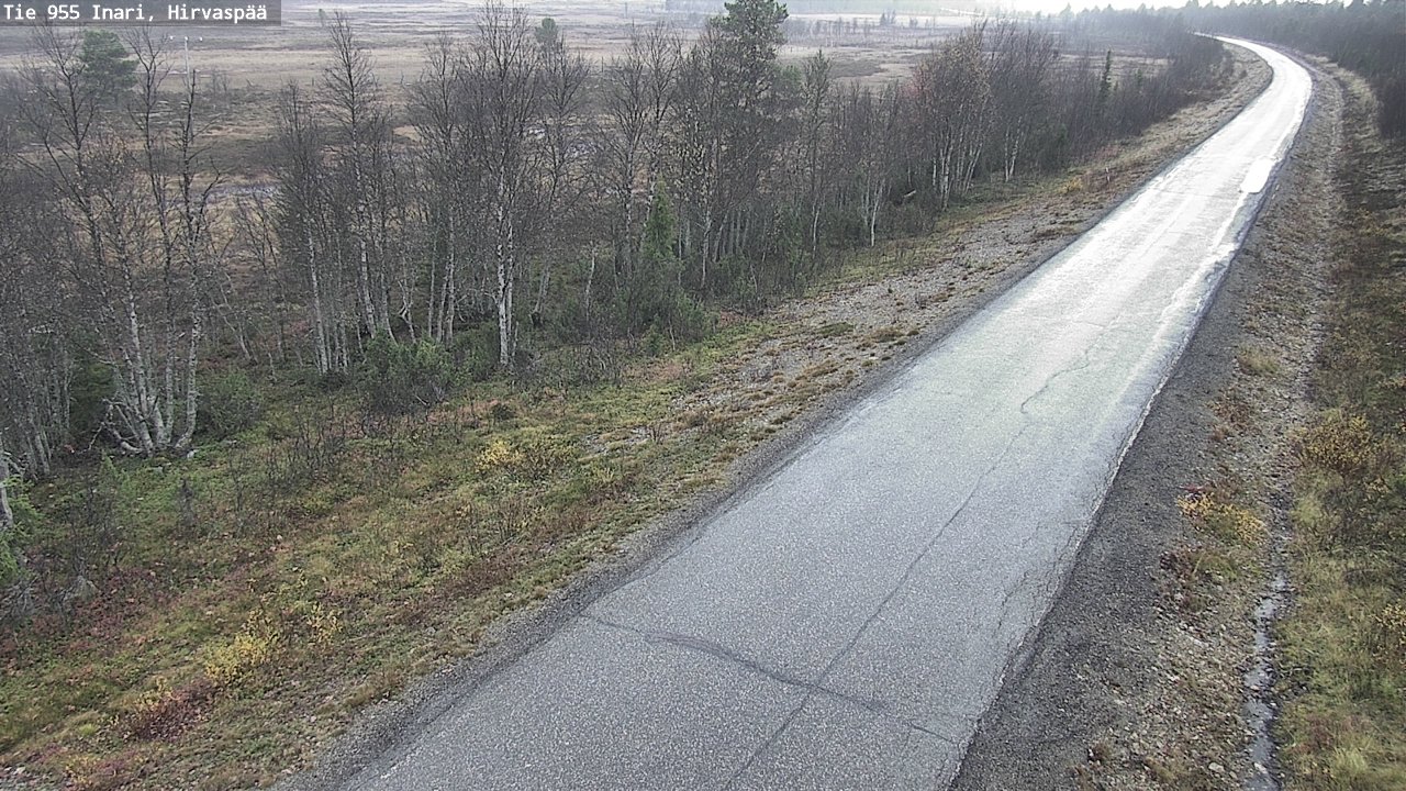 Kelikamerat Kuva Tie 955 Inari, Hirvaspää, Inari, Lappi