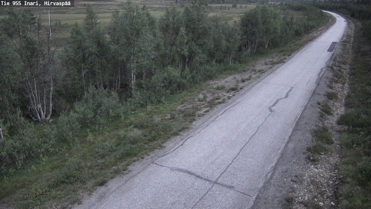 Kelikamerat Kuva Tie 955 Inari, Hirvaspää, Inari, Lappi