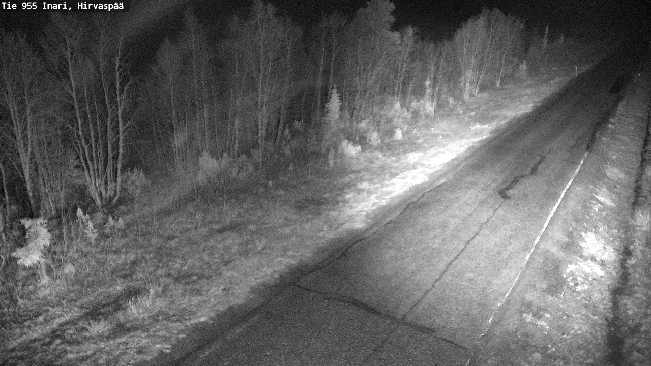 Kelikamerat Kuva Tie 955 Inari, Hirvaspää, Inari, Lappi