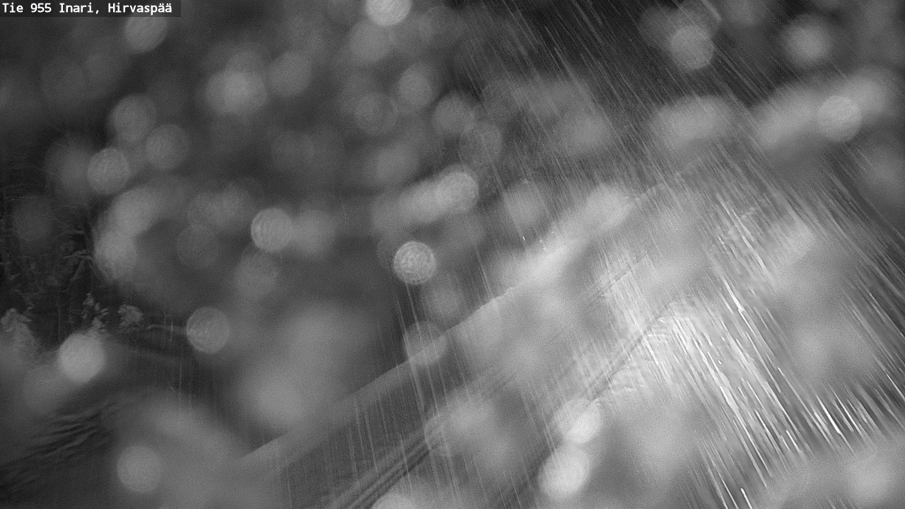 Weather Camera Image Road 955 Inari, Hirvaspää, Inari, Lappi