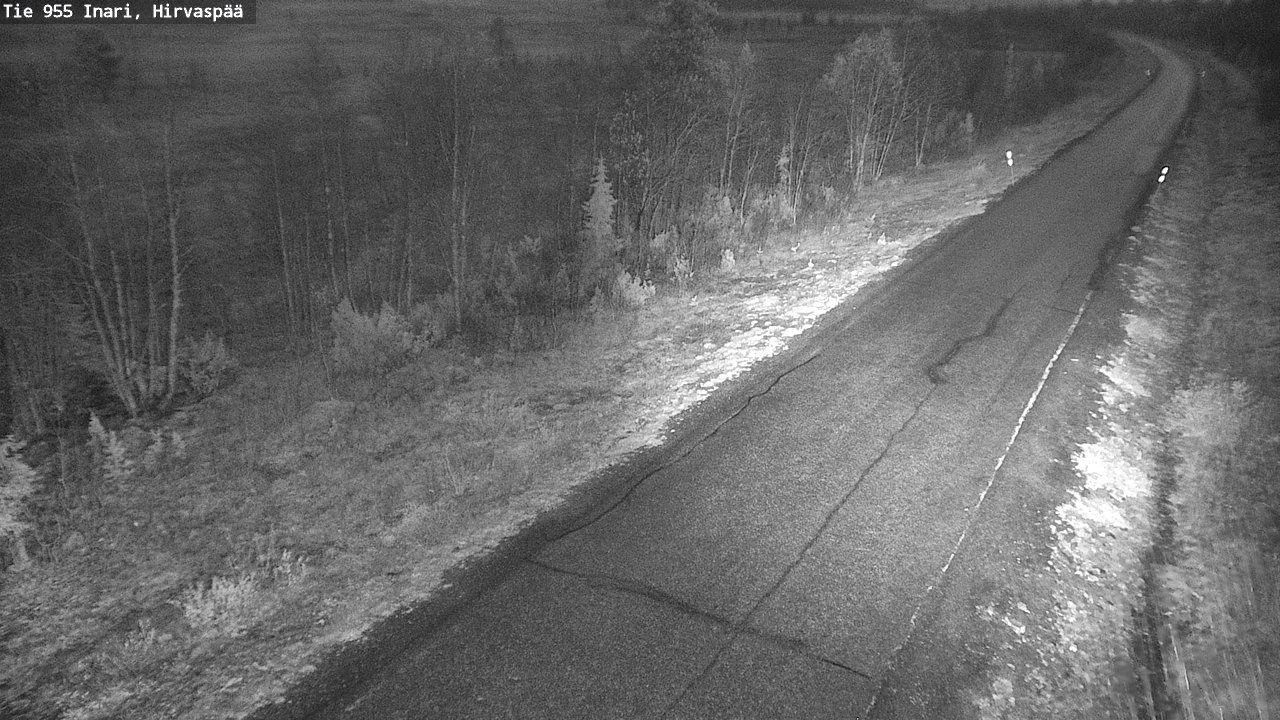 Kelikamerat Kuva Tie 955 Inari, Hirvaspää, Inari, Lappi