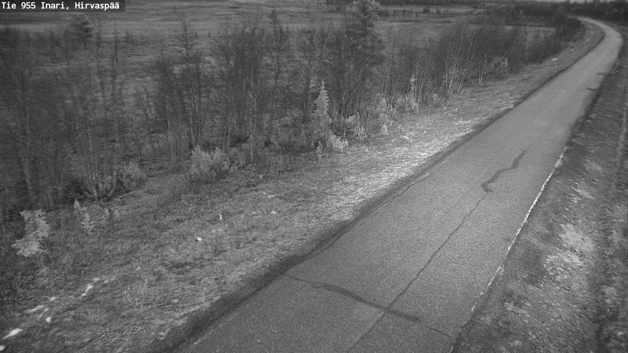 Kelikamerat Kuva Tie 955 Inari, Hirvaspää, Inari, Lappi