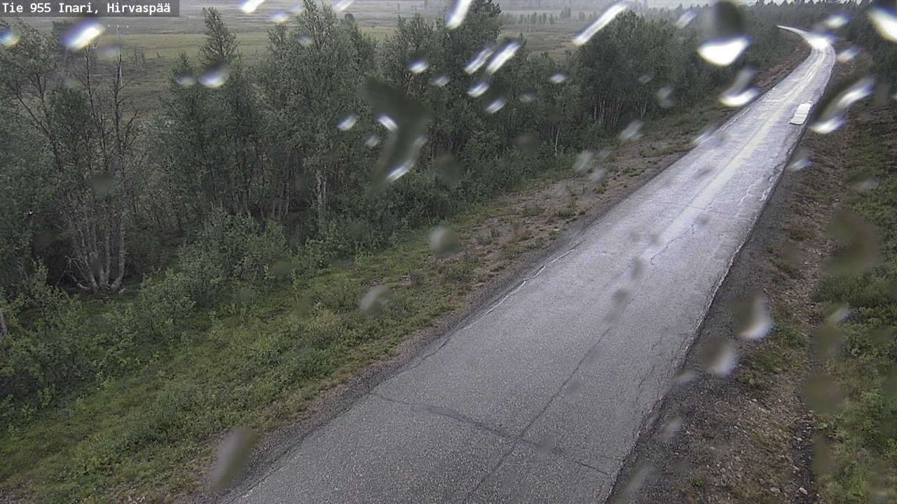 Weather Camera Image Väg 955 Enare, Hirvaspää, Inari, Lappi