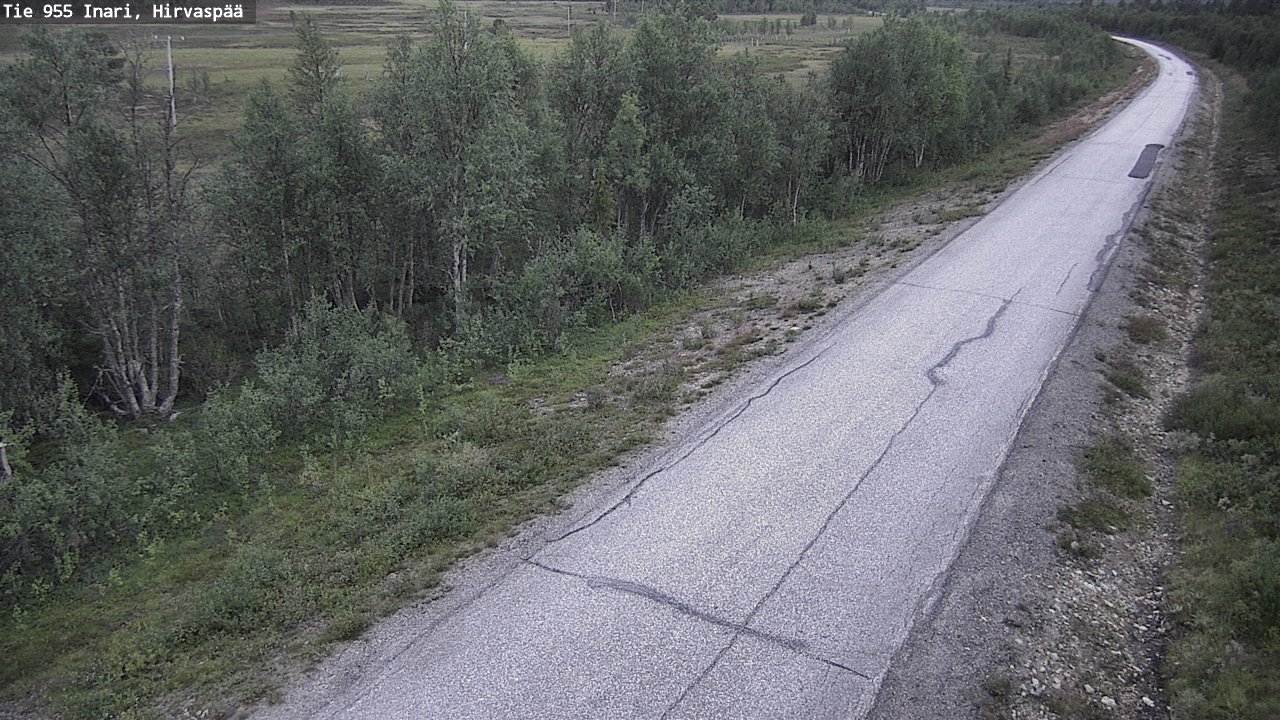Kelikamerat Kuva Tie 955 Inari, Hirvaspää, Inari, Lappi