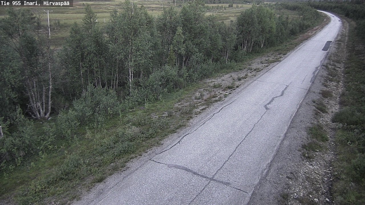 Kelikamerat Kuva Tie 955 Inari, Hirvaspää, Inari, Lappi
