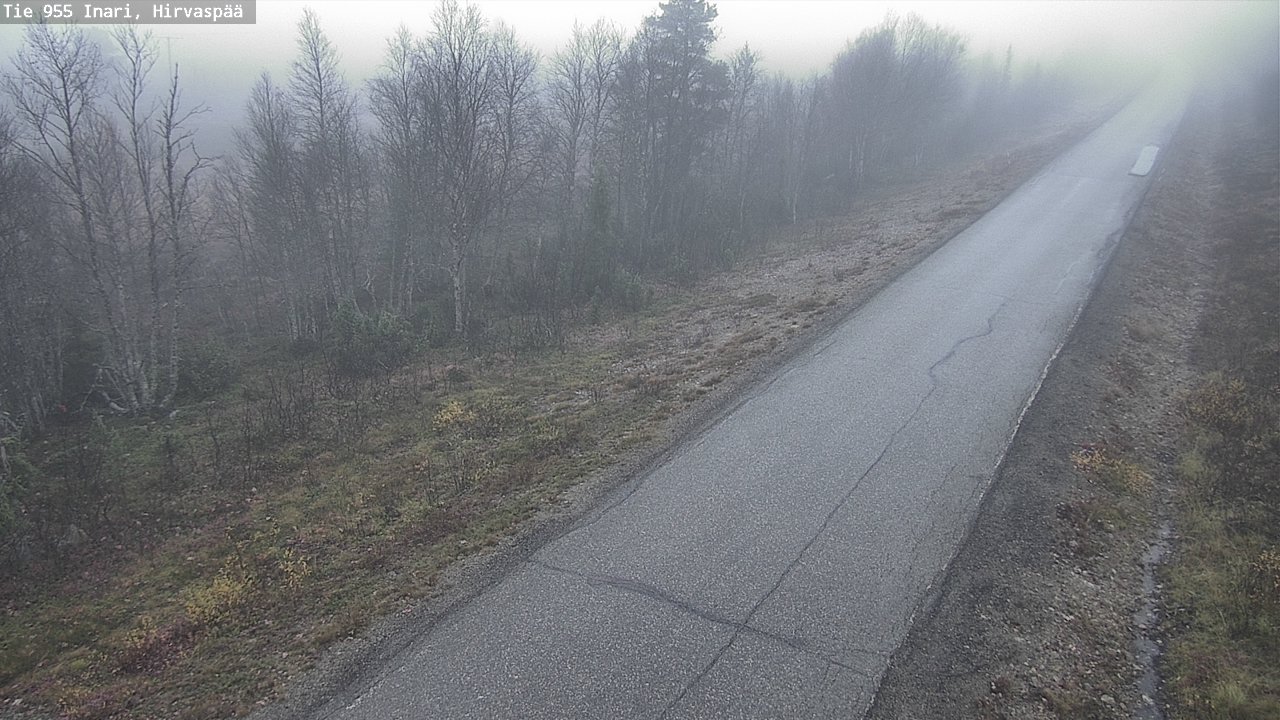 Kelikamerat Kuva Tie 955 Inari, Hirvaspää, Inari, Lappi