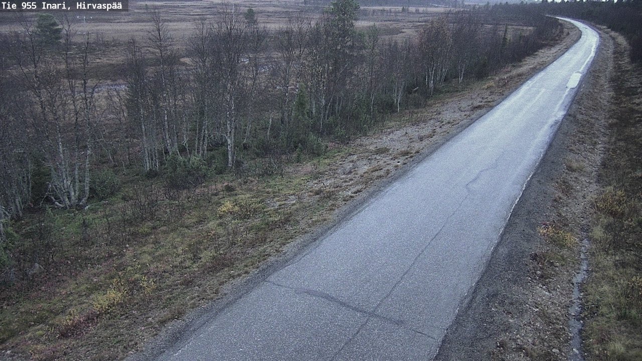 Kelikamerat Kuva Tie 955 Inari, Hirvaspää, Inari, Lappi