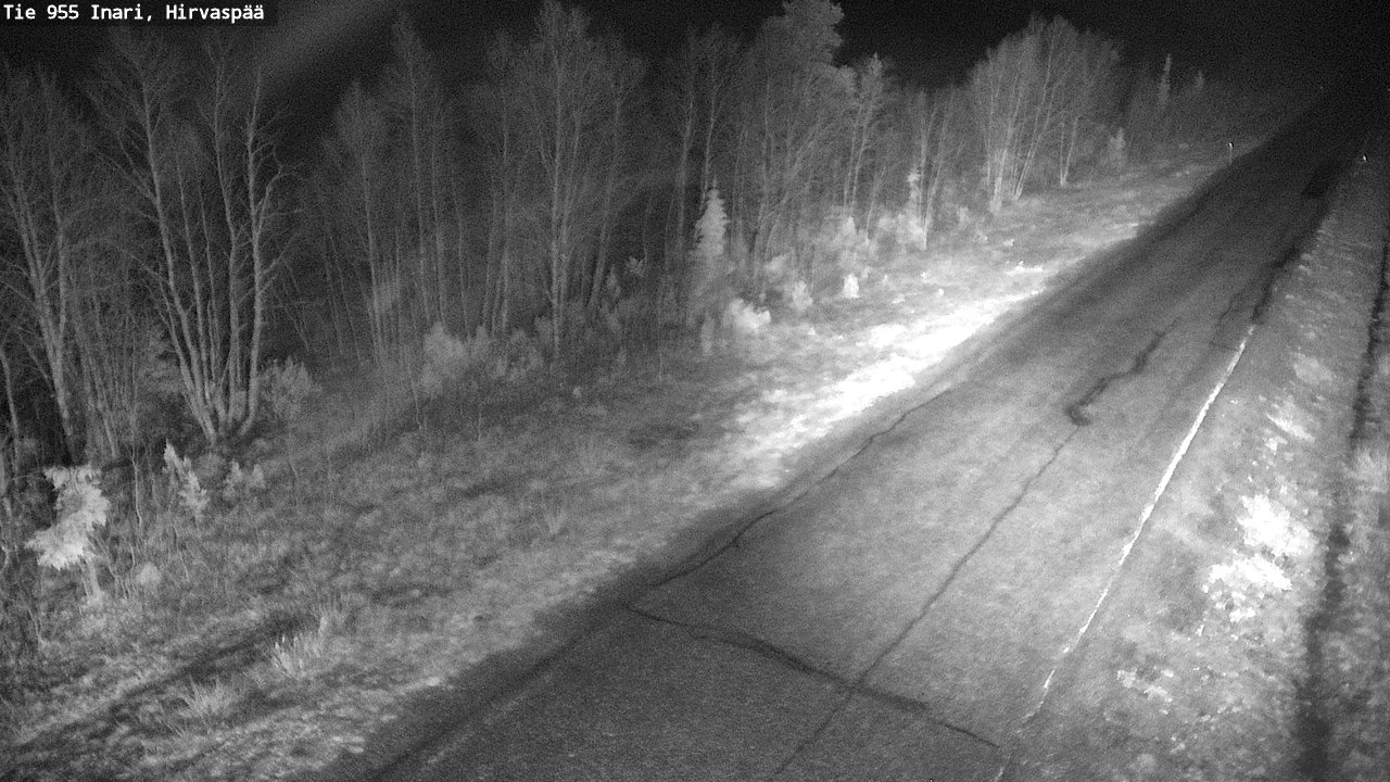 Kelikamerat Kuva Tie 955 Inari, Hirvaspää, Inari, Lappi