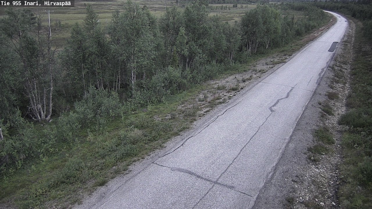 Kelikamerat Kuva Tie 955 Inari, Hirvaspää, Inari, Lappi