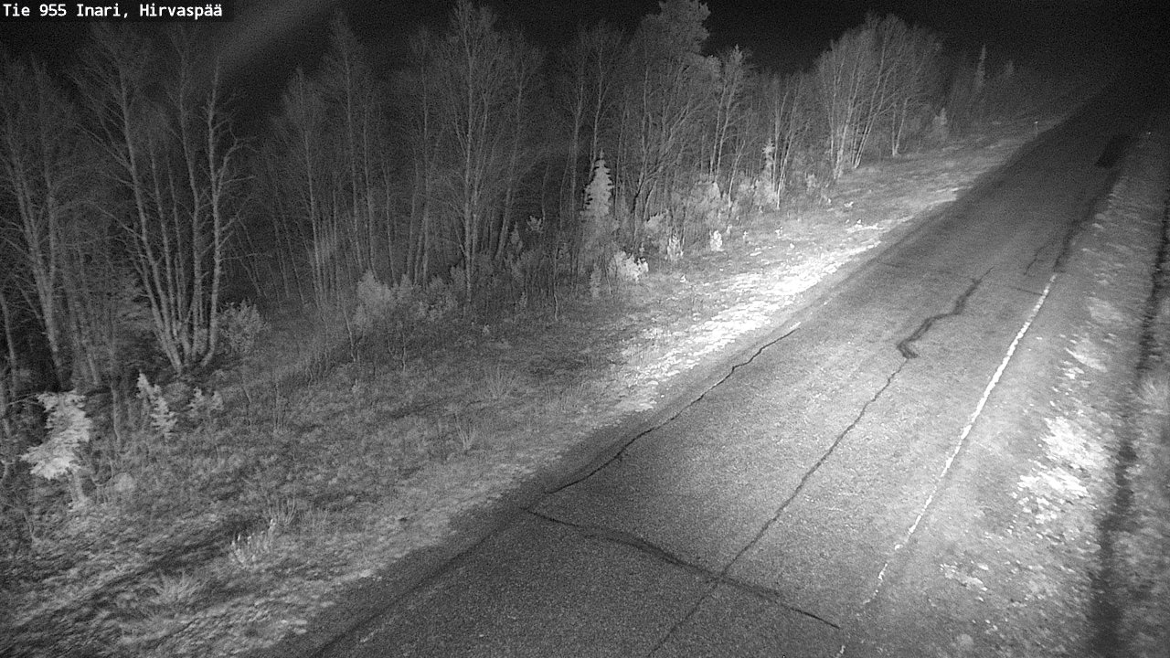 Kelikamerat Kuva Tie 955 Inari, Hirvaspää, Inari, Lappi