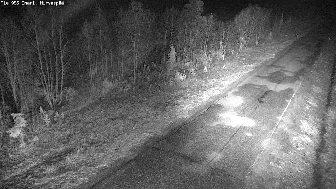 Kelikamerat Kuva Tie 955 Inari, Hirvaspää, Inari, Lappi