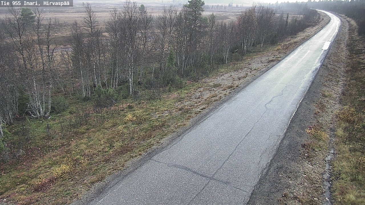 Kelikamerat Kuva Tie 955 Inari, Hirvaspää, Inari, Lappi