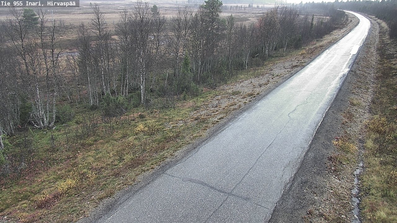 Kelikamerat Kuva Tie 955 Inari, Hirvaspää, Inari, Lappi