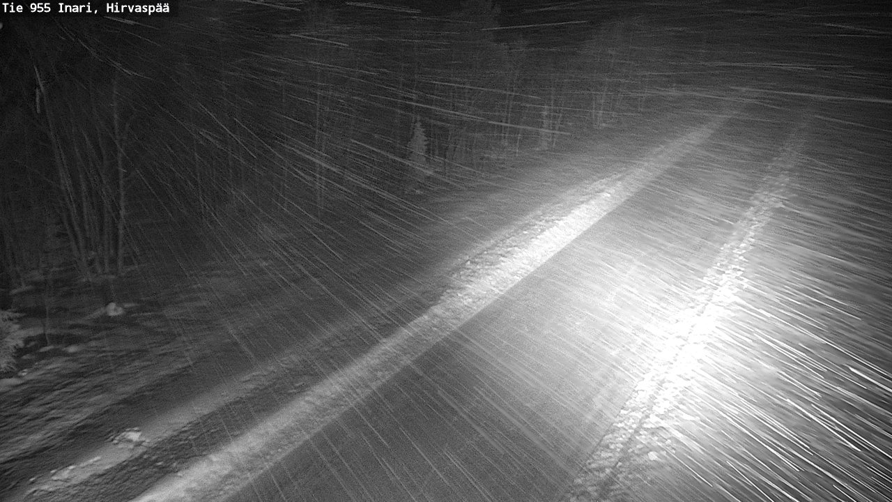 Kelikamerat Kuva Tie 955 Inari, Hirvaspää, Inari, Lappi