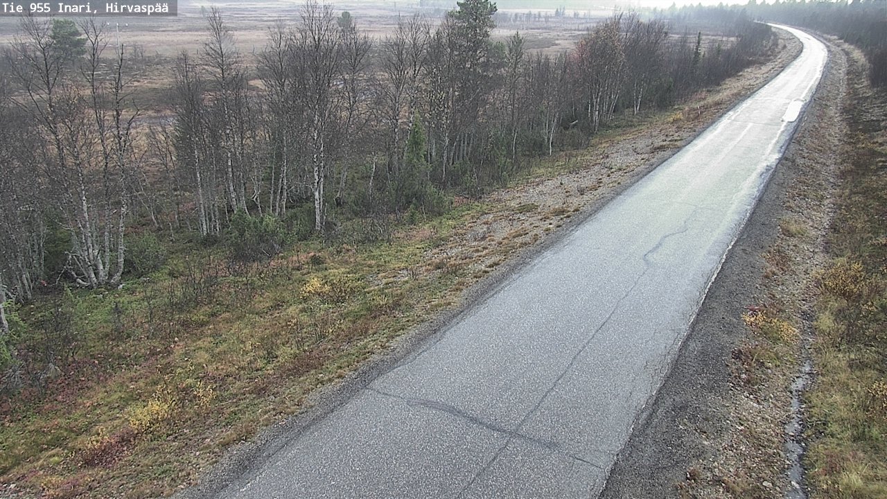 Kelikamerat Kuva Tie 955 Inari, Hirvaspää, Inari, Lappi