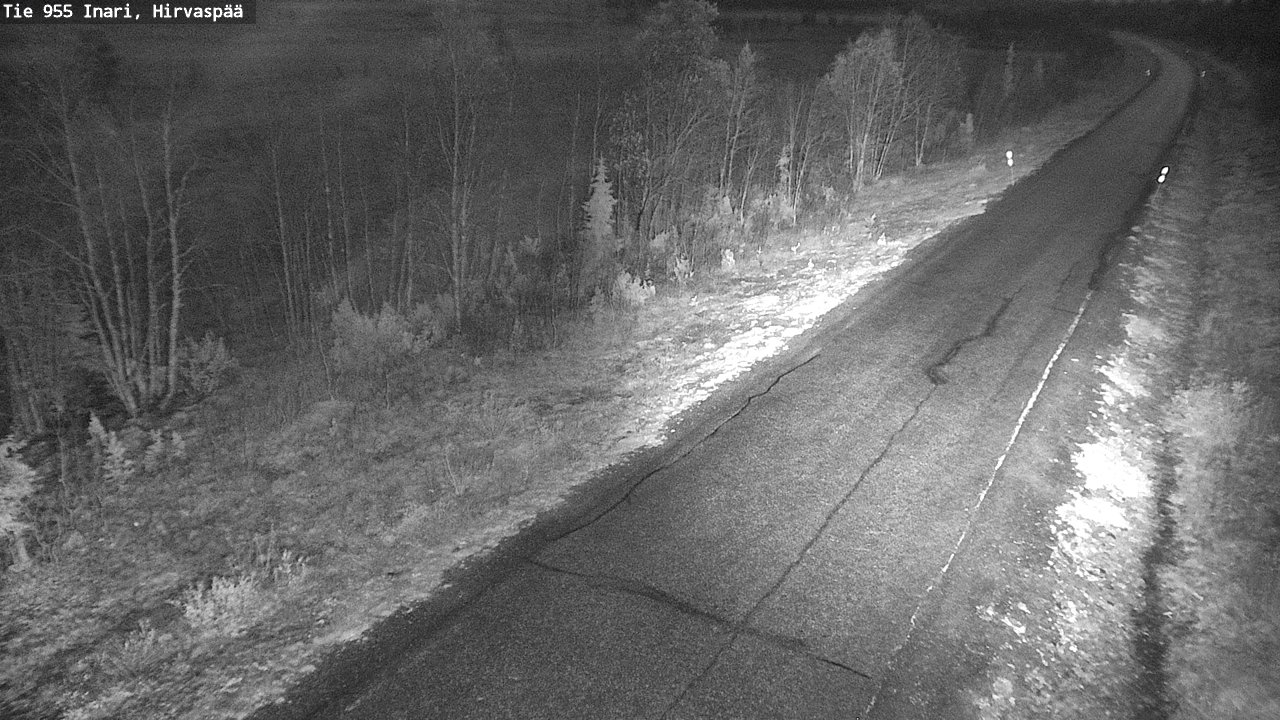 Kelikamerat Kuva Tie 955 Inari, Hirvaspää, Inari, Lappi