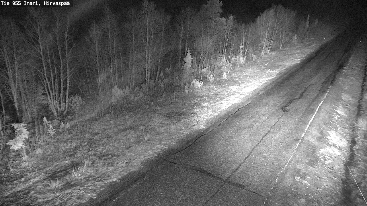 Kelikamerat Kuva Tie 955 Inari, Hirvaspää, Inari, Lappi