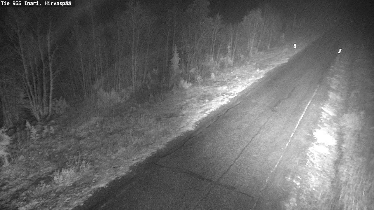 Kelikamerat Kuva Tie 955 Inari, Hirvaspää, Inari, Lappi