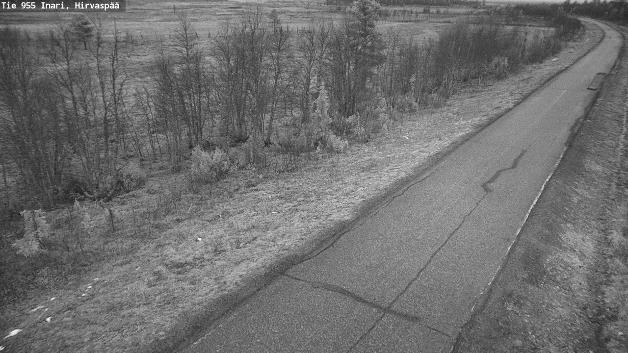 Kelikamerat Kuva Tie 955 Inari, Hirvaspää, Inari, Lappi